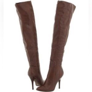 Aldo Canepa Over the Knee Boots - Brown Size 8.5